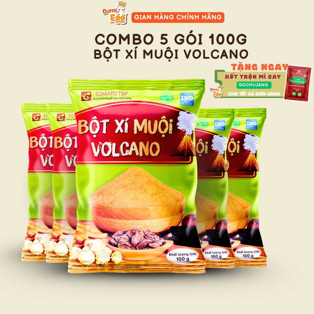 Bột Ô Mai Xí Muội Tomato T&P Gói 100g Trái Cây Lắc Xí Muội, Trà Tắt Xí Muội, Soda Xí Muội, Pha Chế