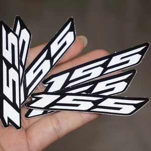 Cặp số 155 phản quang. Decal 3M của Mỹ, siêu sáng, siêu dính. Chống nước tuyệt đối