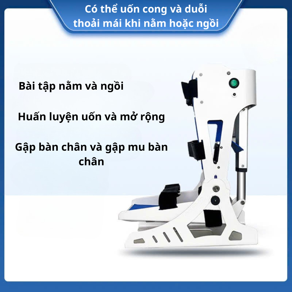 Máy tập cổ chân tự động – Thiết bị hỗ trợ phục hồi chức năng tại nhà