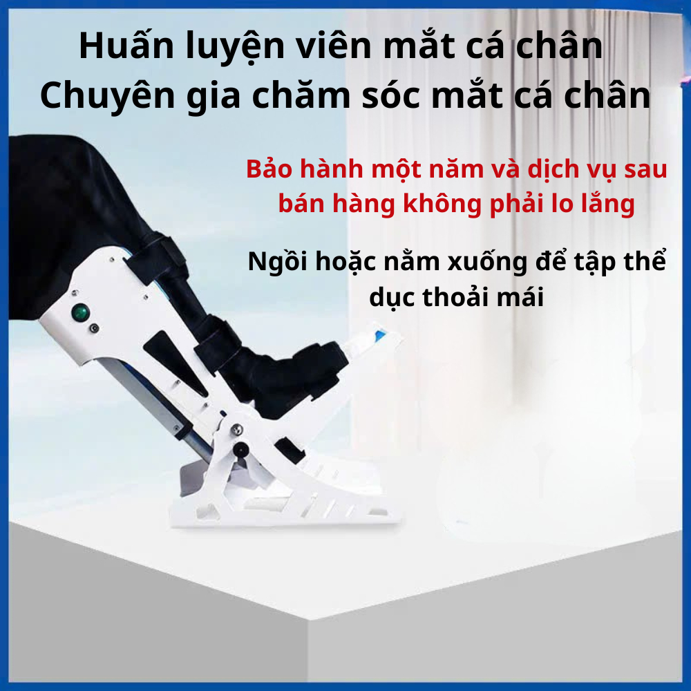 Máy tập cổ chân tự động – Thiết bị hỗ trợ phục hồi chức năng tại nhà