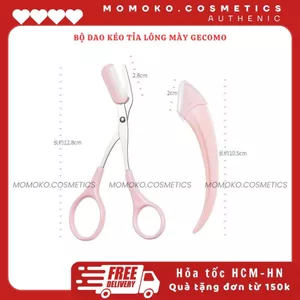 Bộ Dụng Cụ Dao Kéo Cạo Lông Mày GECOMO Chống Trầy Tiện Dụng Tạo Kiểu Cắt Tỉa Lông Mày Dao Cạo Lông Mày