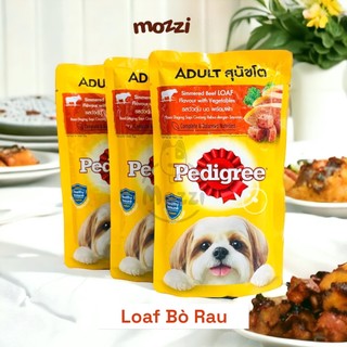 Pate cho chó Pedigree dạng sốt và nhuyễn Gói 130gr