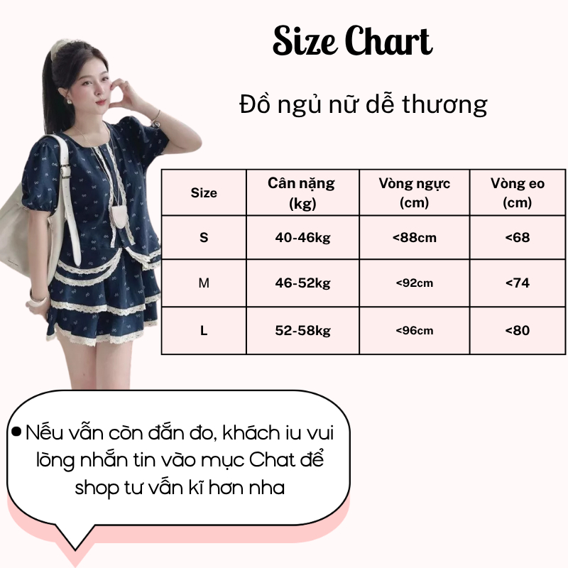 Set đồ nữ sang chảnh hoạ tiết nơ viền ren áo cổ tròn mix chân váy tầng xoè, bộ đồ nữ mùa hè tiểu thư HCOM26377