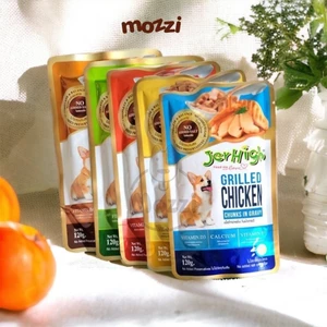 Pate cho chó JerHigh sốt thịt hầm Gói 120gr