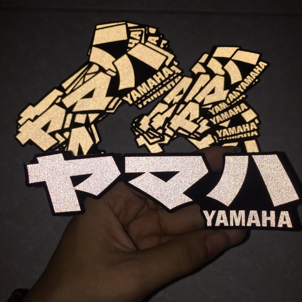 Sticker YAMAHA Nhật. Decal 3M phản quang cao cấp. Không bay màu, không bong tróc
