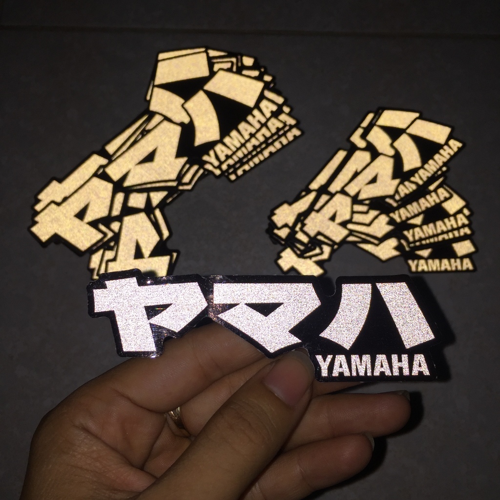 Sticker YAMAHA Nhật. Decal 3M phản quang cao cấp. Không bay màu, không bong tróc
