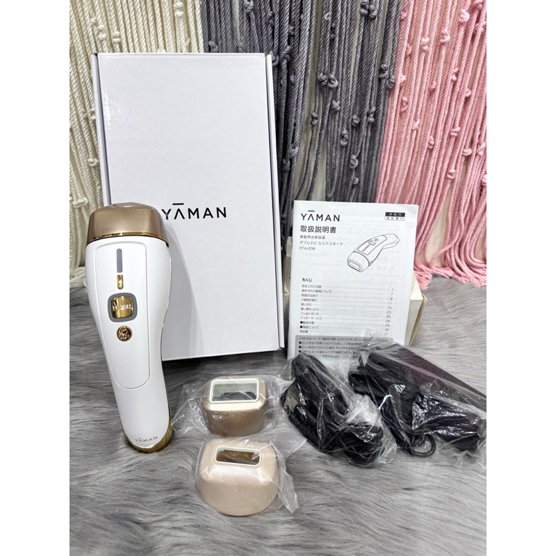 YAMAN 家庭用　脱毛器 STA-208T 🎲MÁY TRIỆT LÔNG YAMAN STA-208 - MÀU TRẮNG TRONG TRẺO🎲 | Shopee