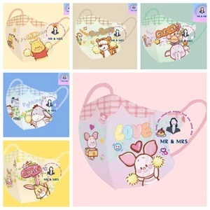 Khẩu Trang Winnie the Pooh 3D Cho Bé 3-12T