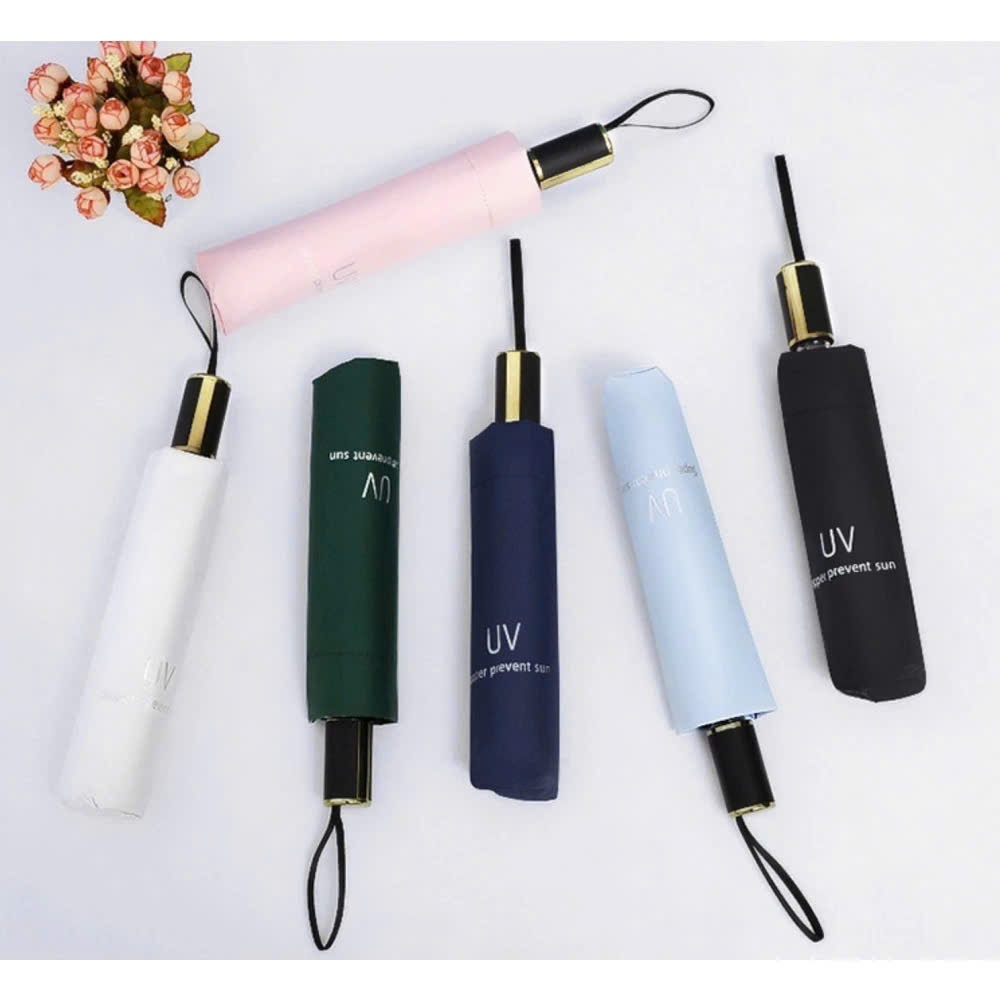 Ô Che Nắng Mưa Hàn Quốc Chống Tia UV Gấp Gọn