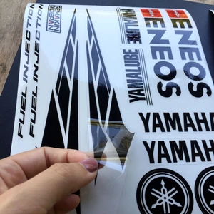 Bộ logo YAMAHA nền trong suốt. Decal cao cấp, chống nước, không bay màu. Không dán lên nền đen