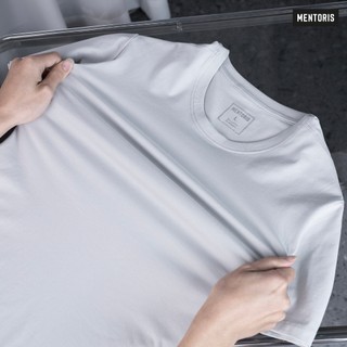 Áo thun nam cổ tròn Cotton Mentoris, Áo phông nam chất vải mềm mại, co giãn thấm hút mô hôi MTS04