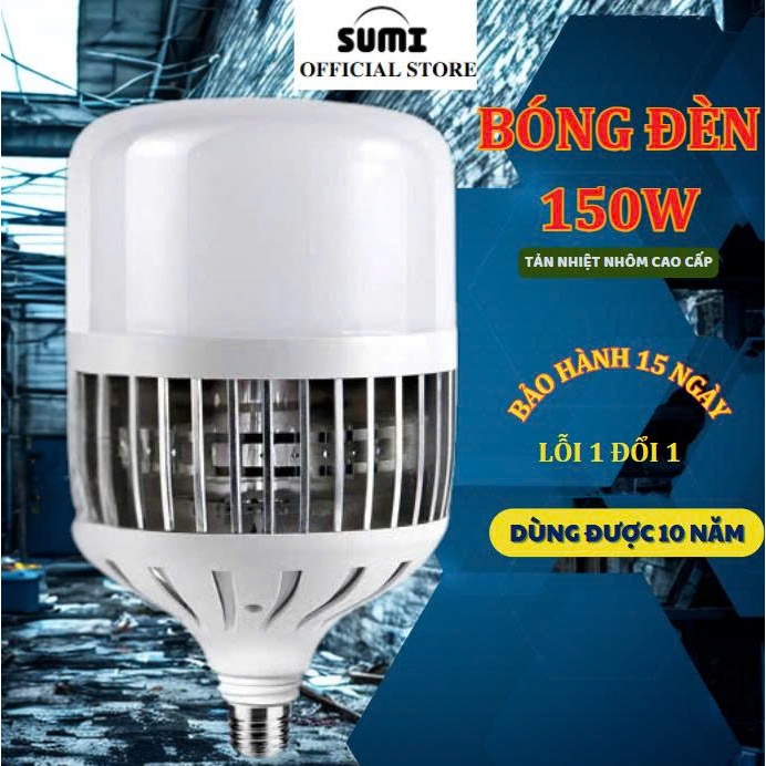 Bóng Đèn Led Sumi 150W Ánh Sáng Trắng Tiết Kiệm Điện Năng Dễ Chịu An ...