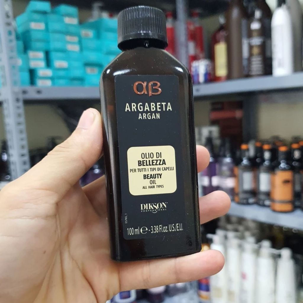 Dầu dưỡng tóc DIKSON ARGABETA ARGAN BEAUTY OIL 30ML - 100ML Hỗ trợ dưỡng mềm mượt tóc