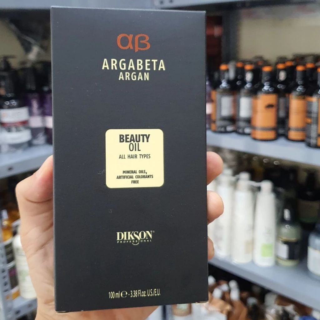 Dầu dưỡng tóc DIKSON ARGABETA ARGAN BEAUTY OIL 30ML - 100ML Hỗ trợ dưỡng mềm mượt tóc