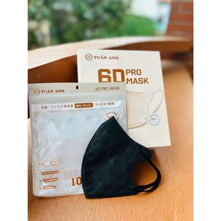 Thùng 100 chiếc Khẩu trang 6D Tuấn Anh mask