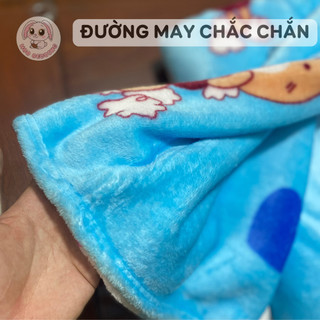 Chăn siêu tuyết flannel cho bé , ngủ , sofa , thảm chơi , chăn tuyết 1m8 x 2m3 dùng cho thú cưng