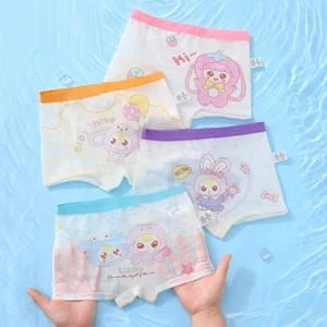 Combo 4 quân chíp bé gái, quần chip thông hơi cho bé gái 10-42kg