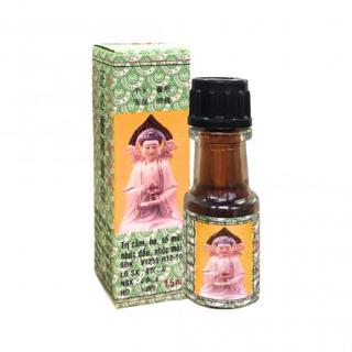 dầu phật linh Dầu phật linh Trường Sơn 5ml trị cảm, trúng gió (Hộp 12 chai)