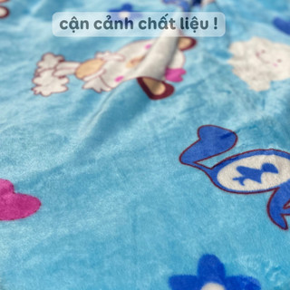 Chăn siêu tuyết flannel cho bé , ngủ , sofa , thảm chơi , chăn tuyết 1m8 x 2m3 dùng cho thú cưng