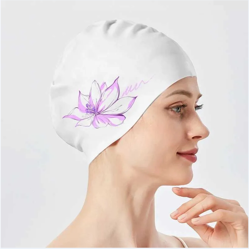 Mũ bơi silicon nữ SPORTY CA65 đàn hồi cao, co giãn tốt, chống thấm nước, dễ dàng sử dụng