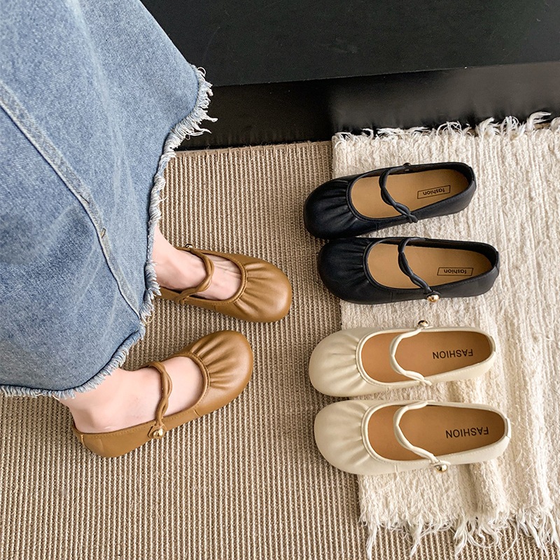Giày Mary Twist – Giày Búp Bê Nữ Quai Xoắn Thời Trang BB22