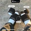 Dép quai ngang nam nữ slipper DWIN đen fullbox local brand DE01A