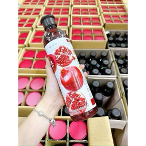 Giấm lựu đỏ Hàn Quốc Daesang chai 900ml-970ml hạn 2028 Nước OFood Hong cho vị lựu IS211