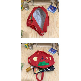Túi Đeo Chéo Vải Canvas Mềm Mại Họa Tiết Hoạt Hình Dễ Thương Phong Cách Nhật Bản Cho Nữ - Kho Sỉ Gia Dụng Alulu
