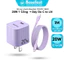 Combo Bộ sạc nhanh 20W Basefast nhỏ gọn dây dù siêu bền cho X 11/12/13/14 Series