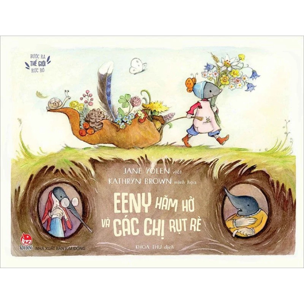 Sách-Bước ra thế giới rực rỡ - Eeny hăm hở và các chị rụt rè (Kim Đồng ...