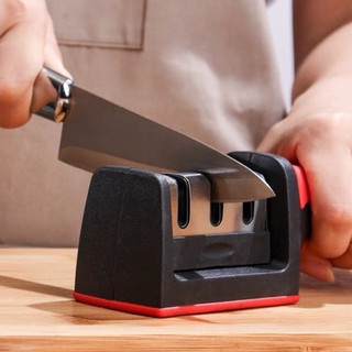 Dụng Cụ Mài Dao Kéo 3 Khe 3 Rảnh 168 Tiện Dụng Cam Homeware
