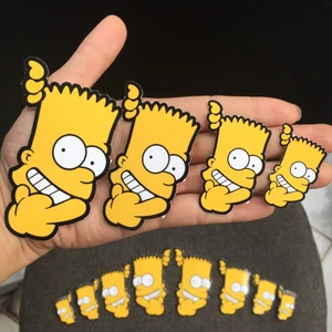 Sticker Simpson cute decal cao cấp chống nước, sắc nét, bền màu, dính chặt. Hình dán logo trang trí mọi nơi dễ thương