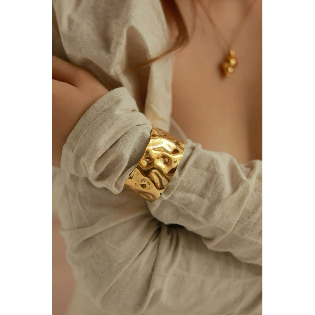 Vòng Tay Mùa Hè STANY QUEMEO TiTan Mạ Vàng 18K KHÔNG GỈ Vòng Đeo Tay Nữ Nhiều Lớp Vòng Đôi