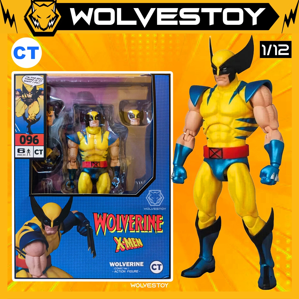 Mô Hình CT Toys Mafex 096 Marvel X-MEN Wolverine Comic Ver 1/12 Action ...