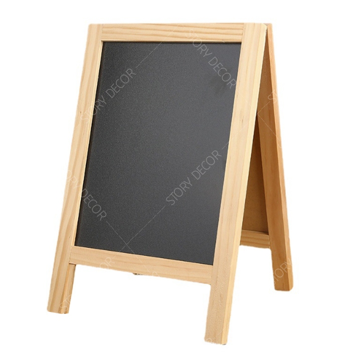 Bảng đen menu mini 2 mặt để bàn, dùng trng quán cafe, quán trà sữa, quán ăn, nhà hàng, khách sạn, bảng báo