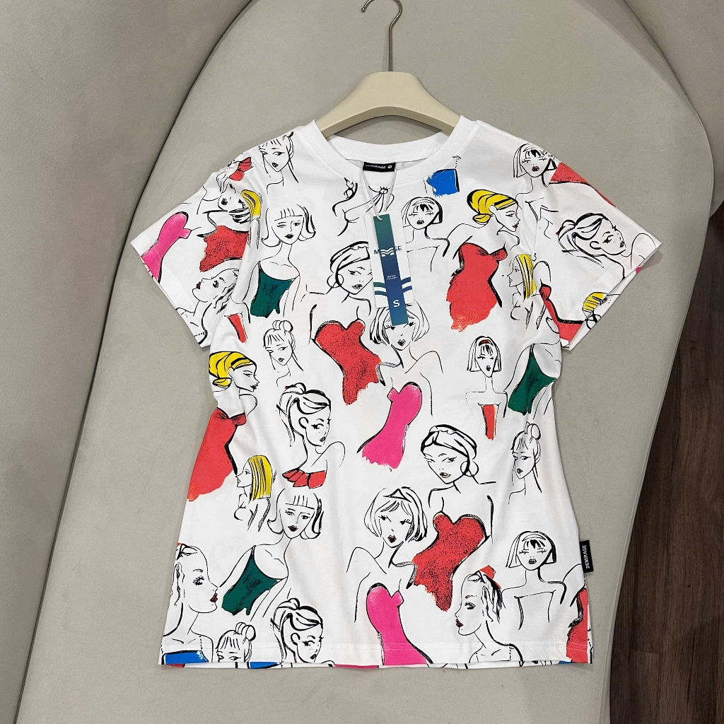 Áo Thun Mirage In Full Local Brand Chất 100% Cotton Mềm Mịn Thoáng Mát