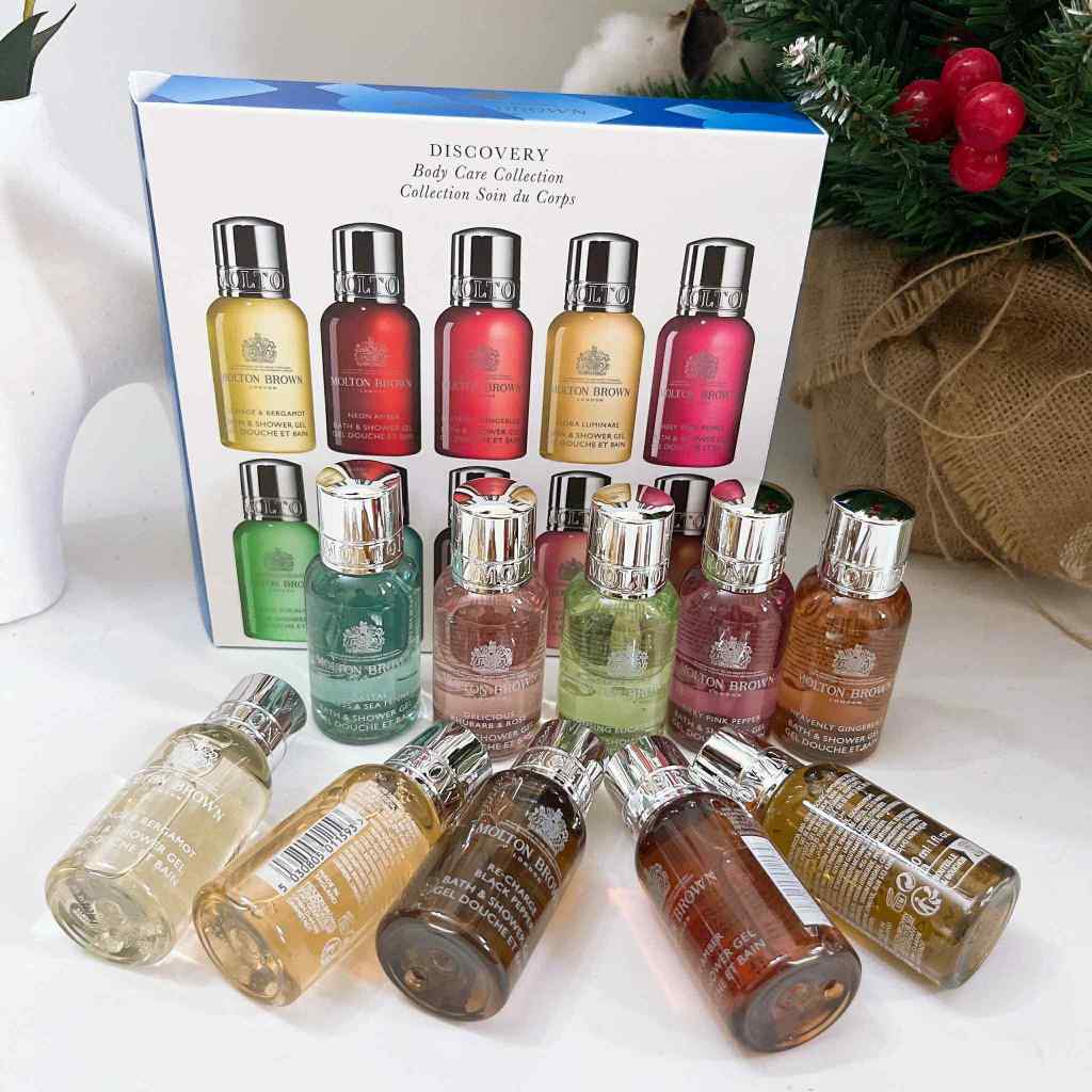 Set sữa tắm Molton Brown 10x30ml - Molton Brown Discovery Bathing Collection 10x30ml