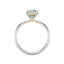 Nhẫn Cầu Hôn Tierra Summer Lotus NCH1905 Vàng 14K 18K, Tấm CZ, Lấy Cảm Hứng Từ Hoa Sen Tinh Khôi
