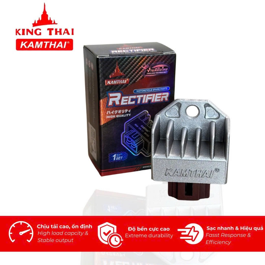 Sạc Độ KAMTHAI Siêu Mạnh gắn Wave Dream Sirius Exciter RSX Blade BẢO HÀNH 6 THÁNG