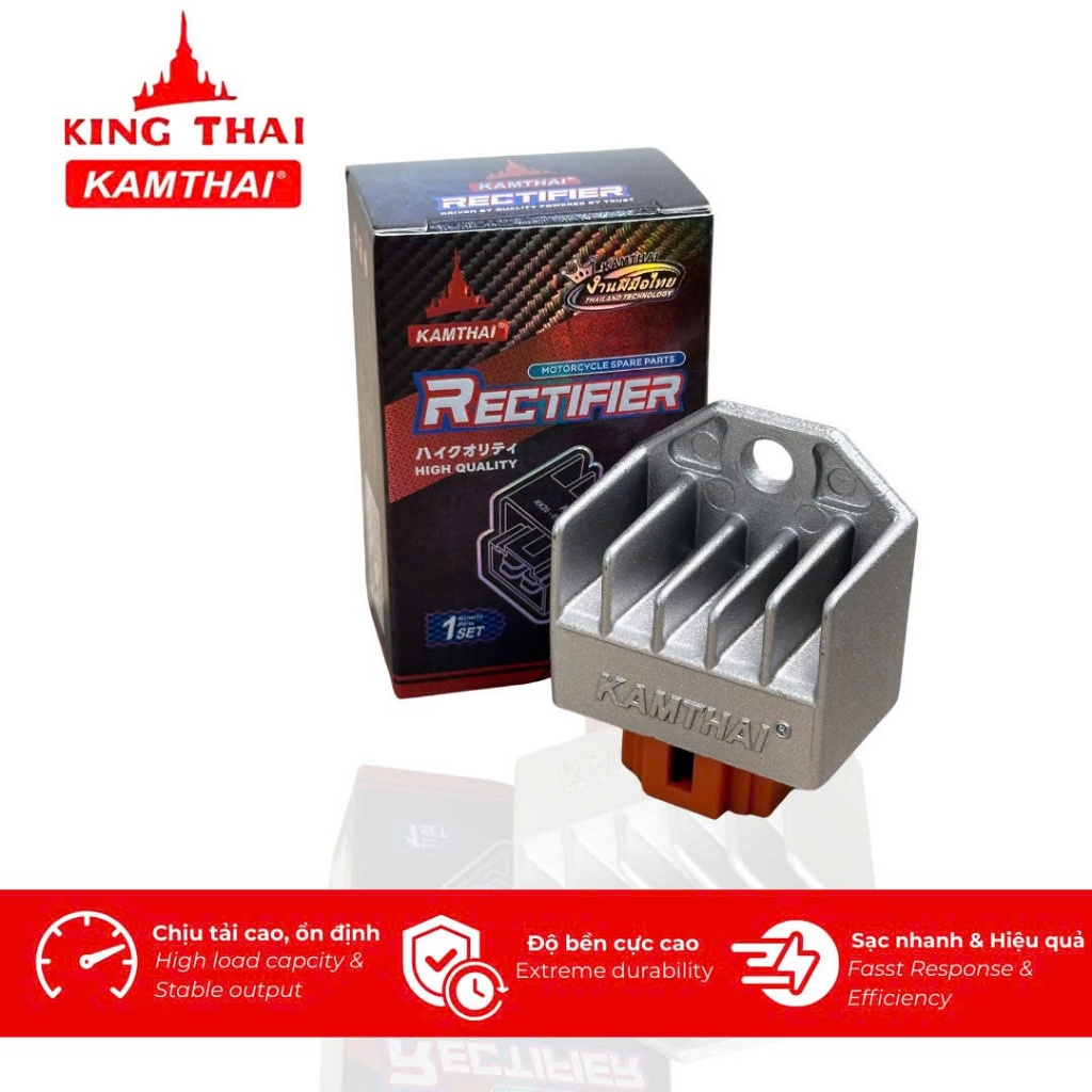 Sạc Độ KAMTHAI Siêu Mạnh gắn Wave Dream Sirius Exciter RSX Blade BẢO HÀNH 6 THÁNG