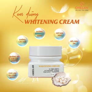 Kem Dưỡng Trắng Ohelah Giảm Thâm Nám Làm Đều Màu Da Arbutin-Tranexamic-Niacinamide Ohelah-50gam