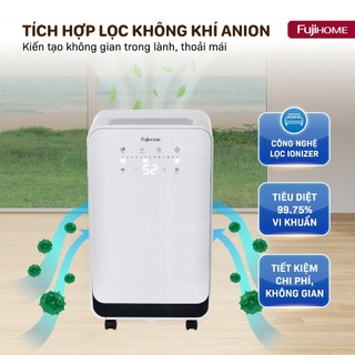 Fujihome DH10 – Máy Hút Ẩm Nhỏ Gọn, Lọc Không Khí, Tiết Kiệm Điện