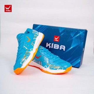 Giày Cầu Lông Wika KiBa, Đệm EVA giảm chấn,Đế ngoài cao su chống mài mòn, tăng độ bám