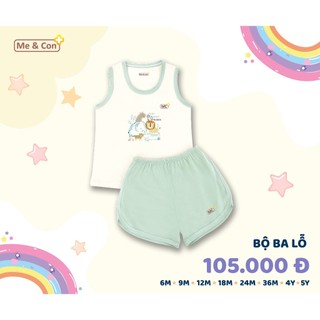BST Ba lỗ trẻ em cute ME&CON+ thoáng mát, ba lỗ hè thoải mái cho bé vận động