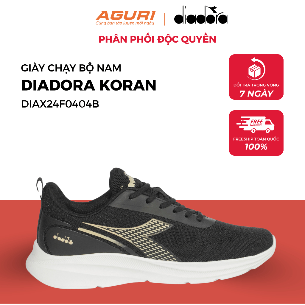 GIÀY CHẠY BỘ NAM DIADORA KORAN Size 39-44, màu đen - Main Image