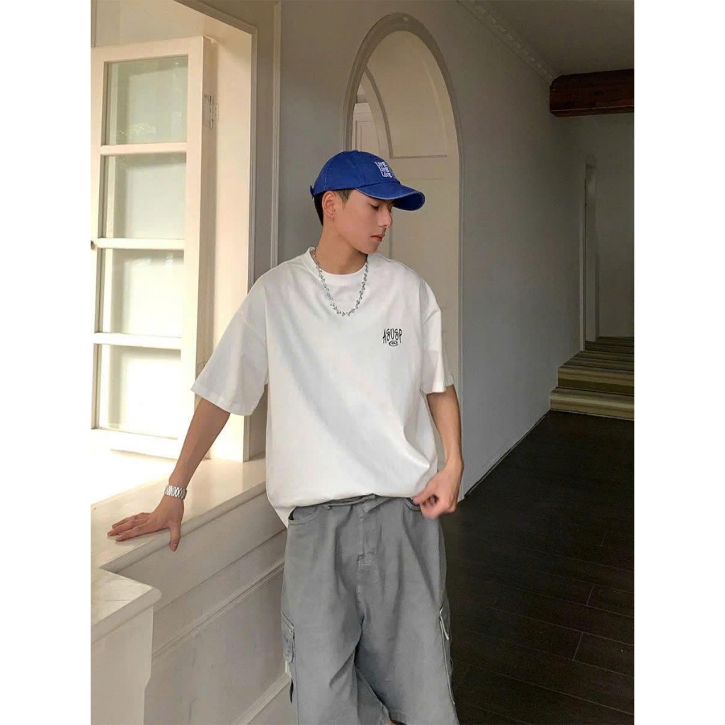 Áo thun Stee Cổ tròn ASUSYSP Localbrand ICVCVNI Unisex Cotton
