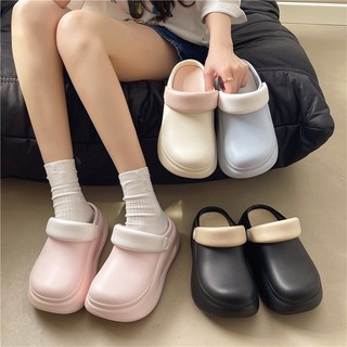 Dép sục nữ đế cao 7.5cm form trơn chống trượt Mita kiểu sandal quai hậu dễ thương CS-155
