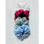 Scrunchies set cột tóc vải đủ hoạ tiết Size 13*80cm Phồng To Hot Trend Hàn Quốc Dễ Thương