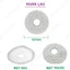 Phụ kiện tương thích cho robot hút bụi T30C, T30C gen 2, T30C Prime -Phụ kiện robot hút bụi Deebot T30C-Deebot T30C 2026