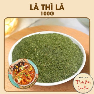 Lá thì là khô 100g, dill leaves, gia vị tẩm ướp, làm nước sốt, thơm ngon, chuẩn vị - Lãn Ông